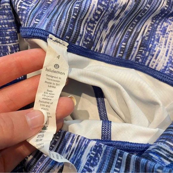 (4) Lululemon Wunder Under Hi-Rise Tight Central Saint Martins Nulux 28” Small - Picture 12 of 15